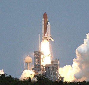 Štart raketoplánu Atlantis STS-125