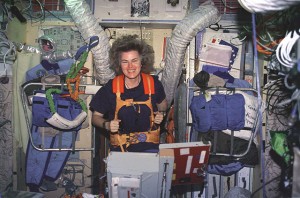 Americká astronautka Shannon Lucidová, ktorá bola jednou zo siedmich amerických astronautov na Mire. Zdroj